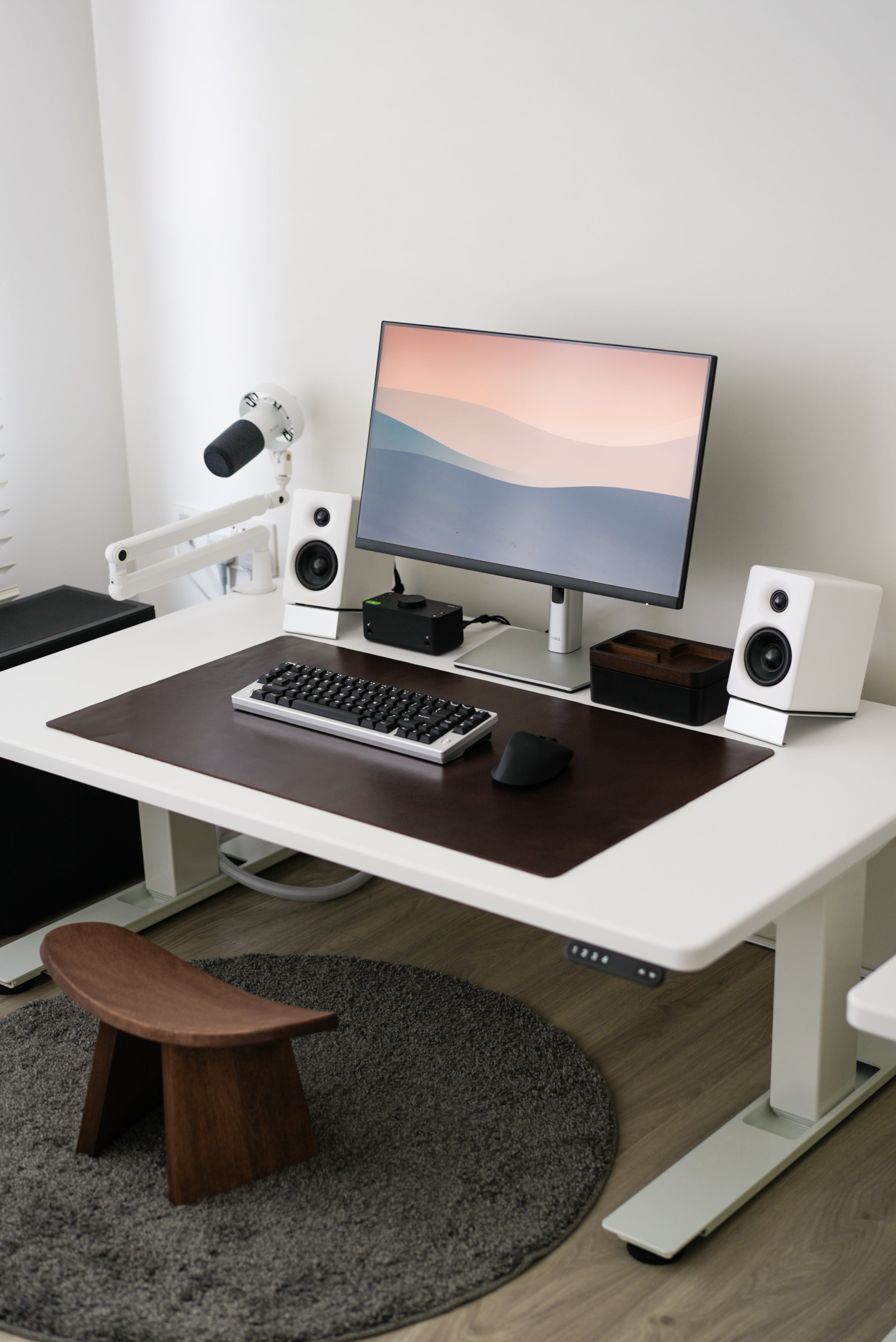 Working at a Low Desk